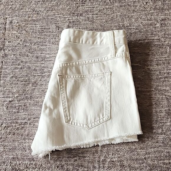 Free People- Jean Shorts - Picture 3 of 4